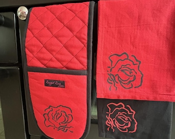 Modern Oven Gloves, Plain Oven Gloves, Home Baking Gloves, Oven Mitts for the modern home