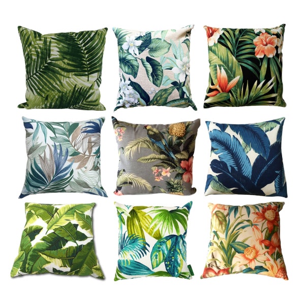 Outdoor Cushions, Waterproof Cushions, Garden Cushions, Outside Cushions, Scatter Cushions, Home Improvement, Summer Home Gift, Tropical