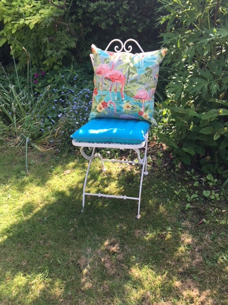 Seat Pads Garden Cushions Bright Garden Seat Pads Garden Etsy UK