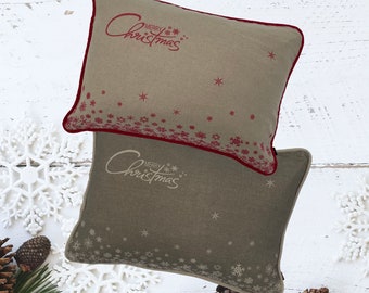 Christmas Cushion, Seasonal Homewares, Festive Prints, Christmas Home, Scatter Cushions