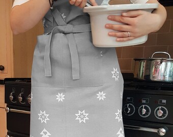 Unisex Christmas Apron, festive apron, mens Christmas apron, festive aprons his and hers
