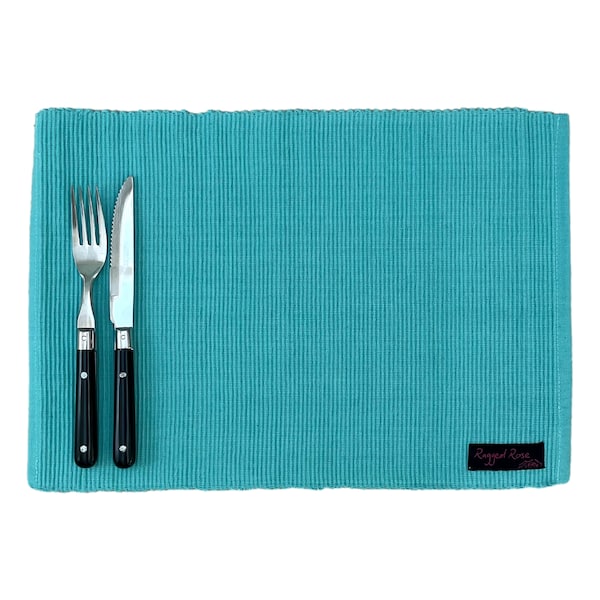 Teal Placemats Etsy UK