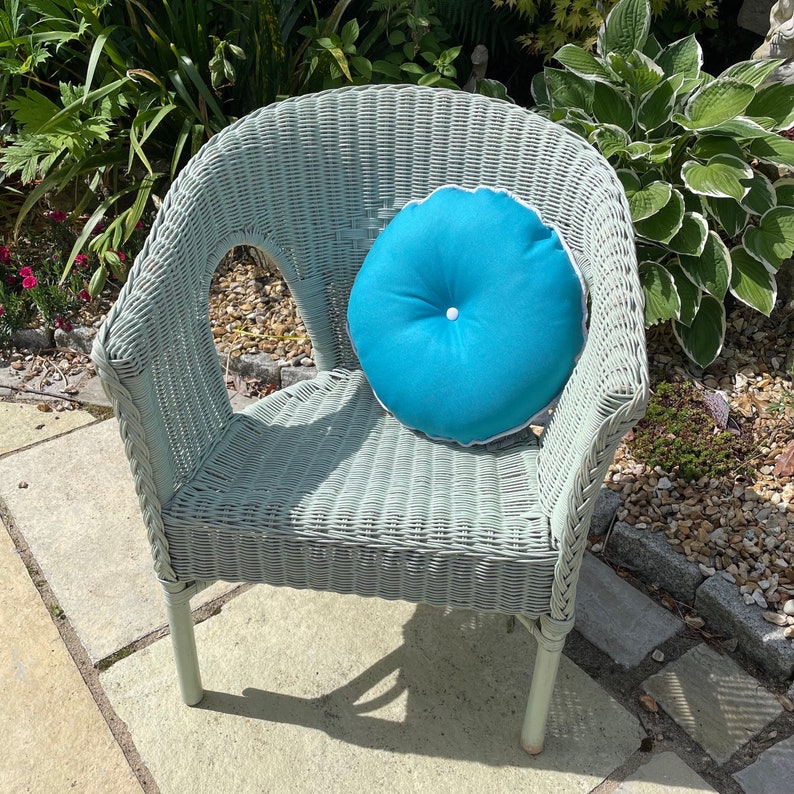 Round Outdoor Cushions, Waterproof Chair Cushion, Round Garden Cushions