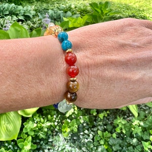 GENIUS ZONE Gemstone Bracelet\Beaded Stretch Bracelet\Flow Bracelet\Yogi Bracelet\Purpose Bracelet\Energy Bracelet\Best Life Bracelet