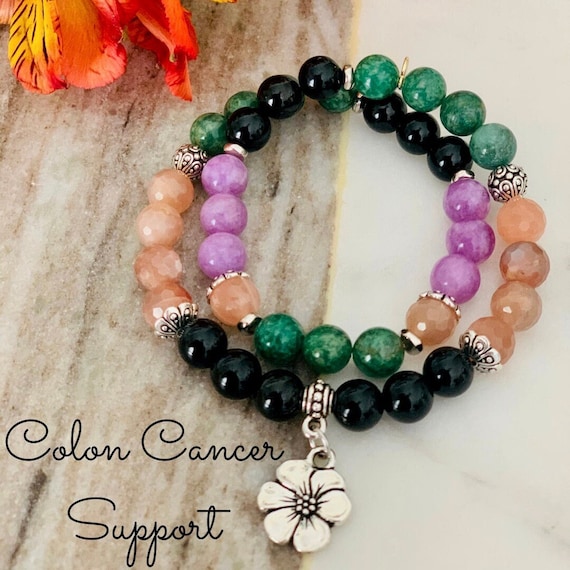 Colon Cancer Awareness Bracelet - Crystal – VAEL Designs