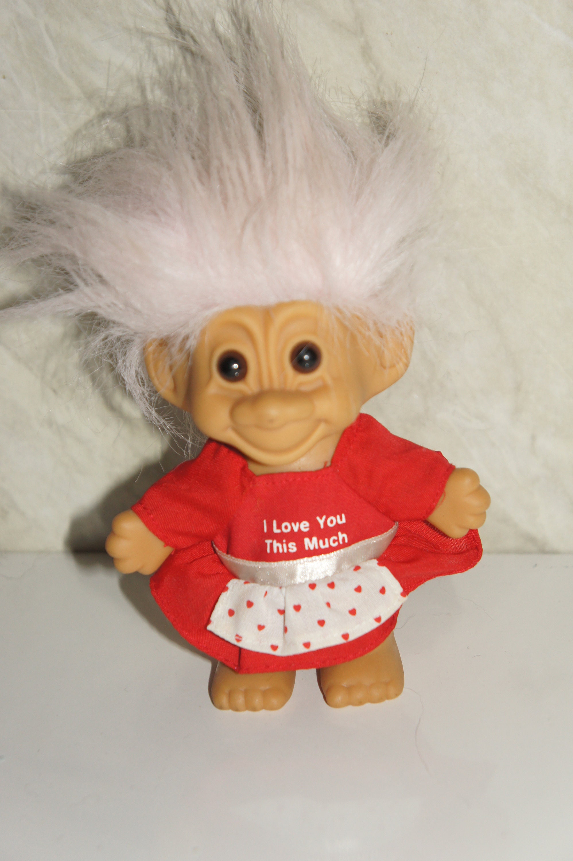 Vintage 1980s 1990s Russ Baby Pink Hair Troll Doll | Etsy