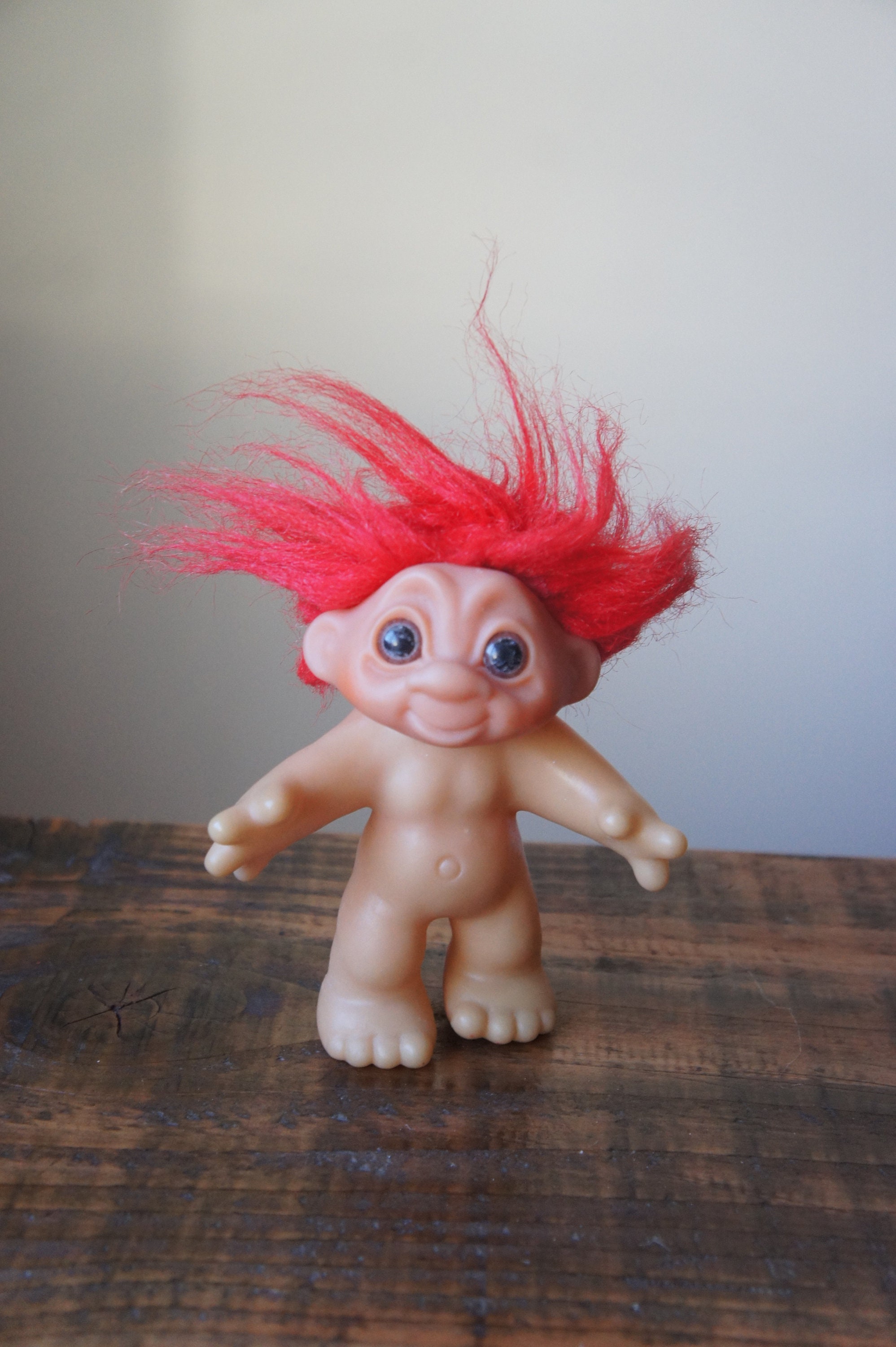 Vintage 1984 Larger Dam Red Hair Troll Doll Retro | Etsy