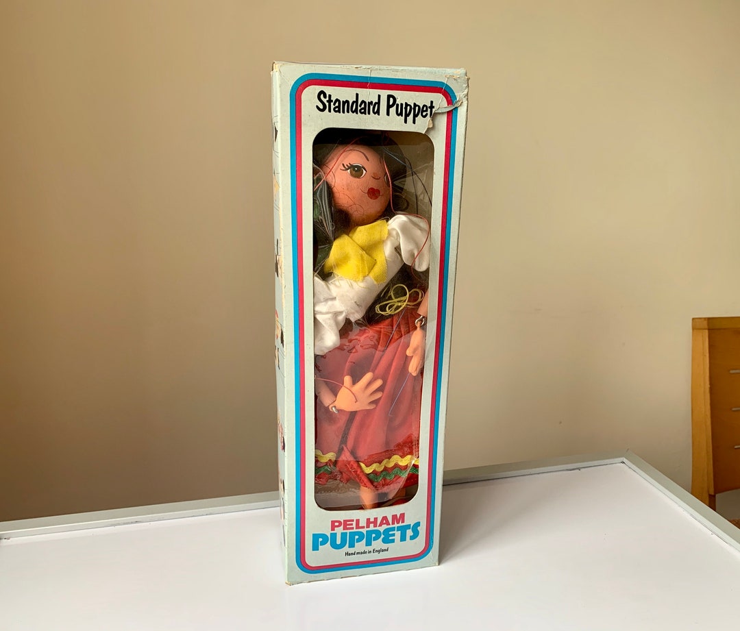 Vintage Pelham Puppets Boxed Gypsy Folk Character Etsy