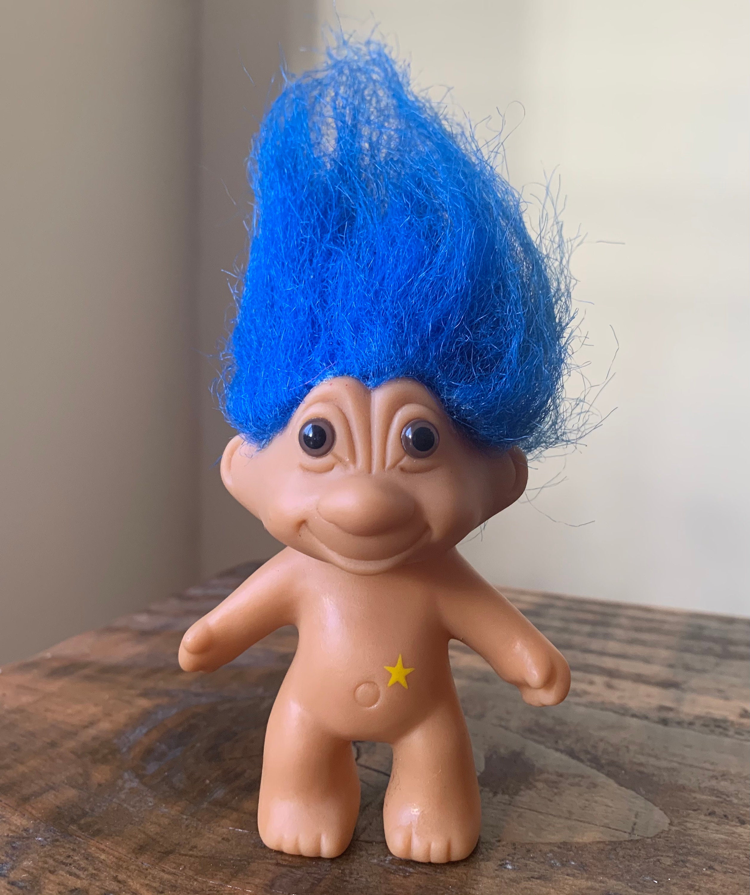 troll doll blue hair