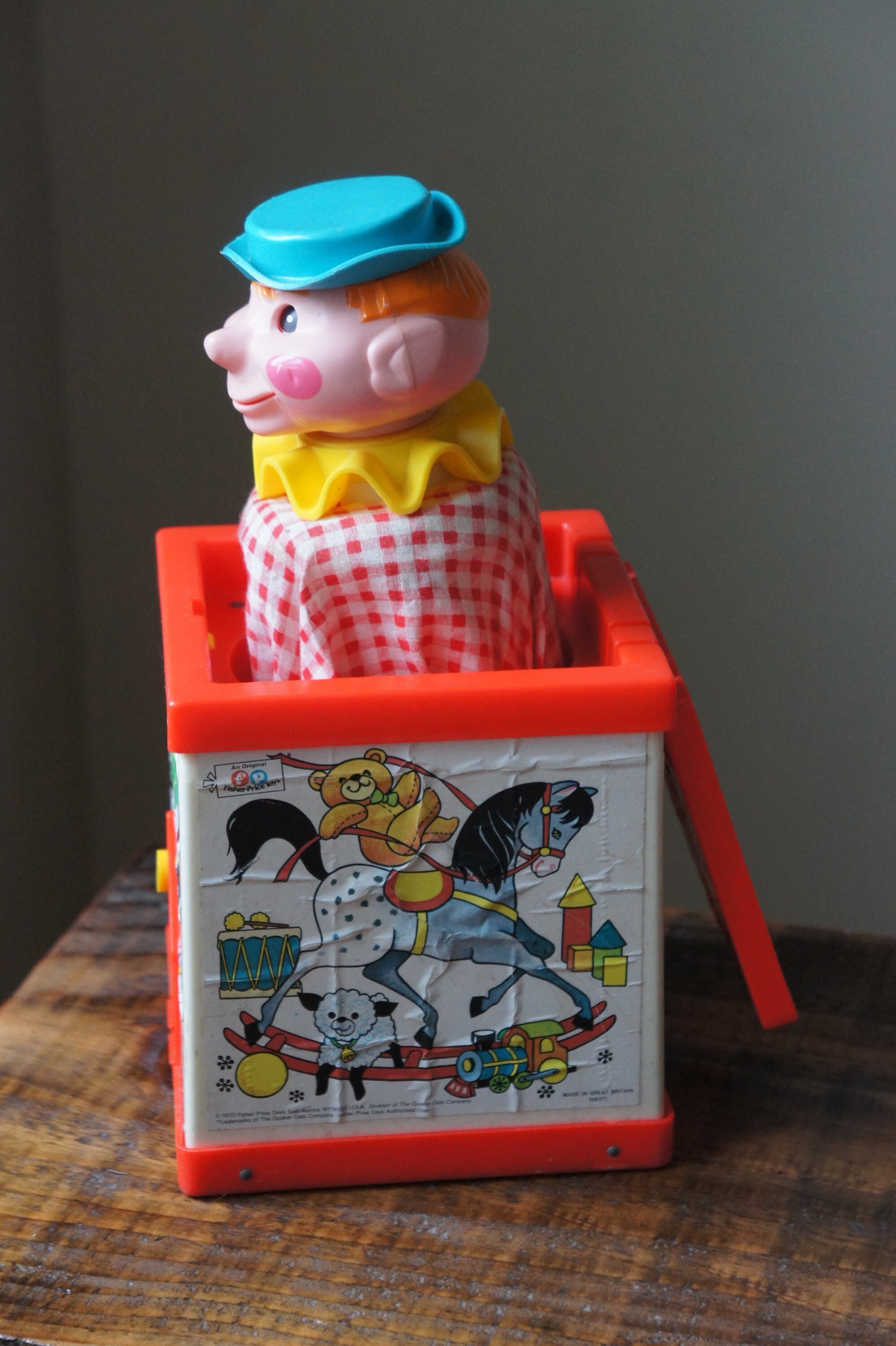 Vintage 1970s Fisher Price Toys Jack In The Box Puppet | Etsy