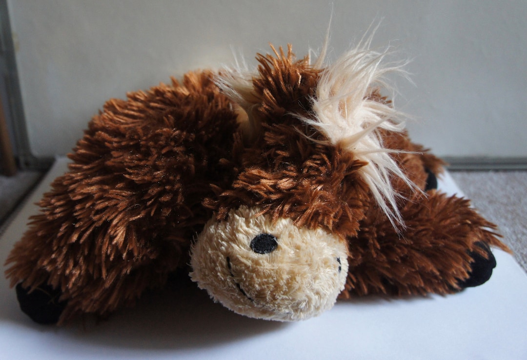 RARE Retired Vintage Jellycat Truffle Horse Brown Etsy