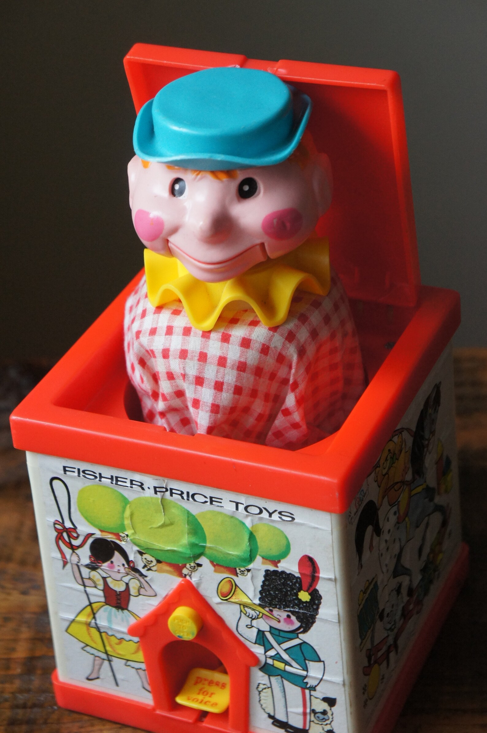 1970 fisher price jack in the box puppet