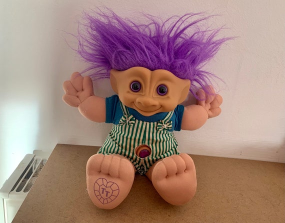 Buy Rare Large Vintage 1998 1990s Galoob Treasure Trolls