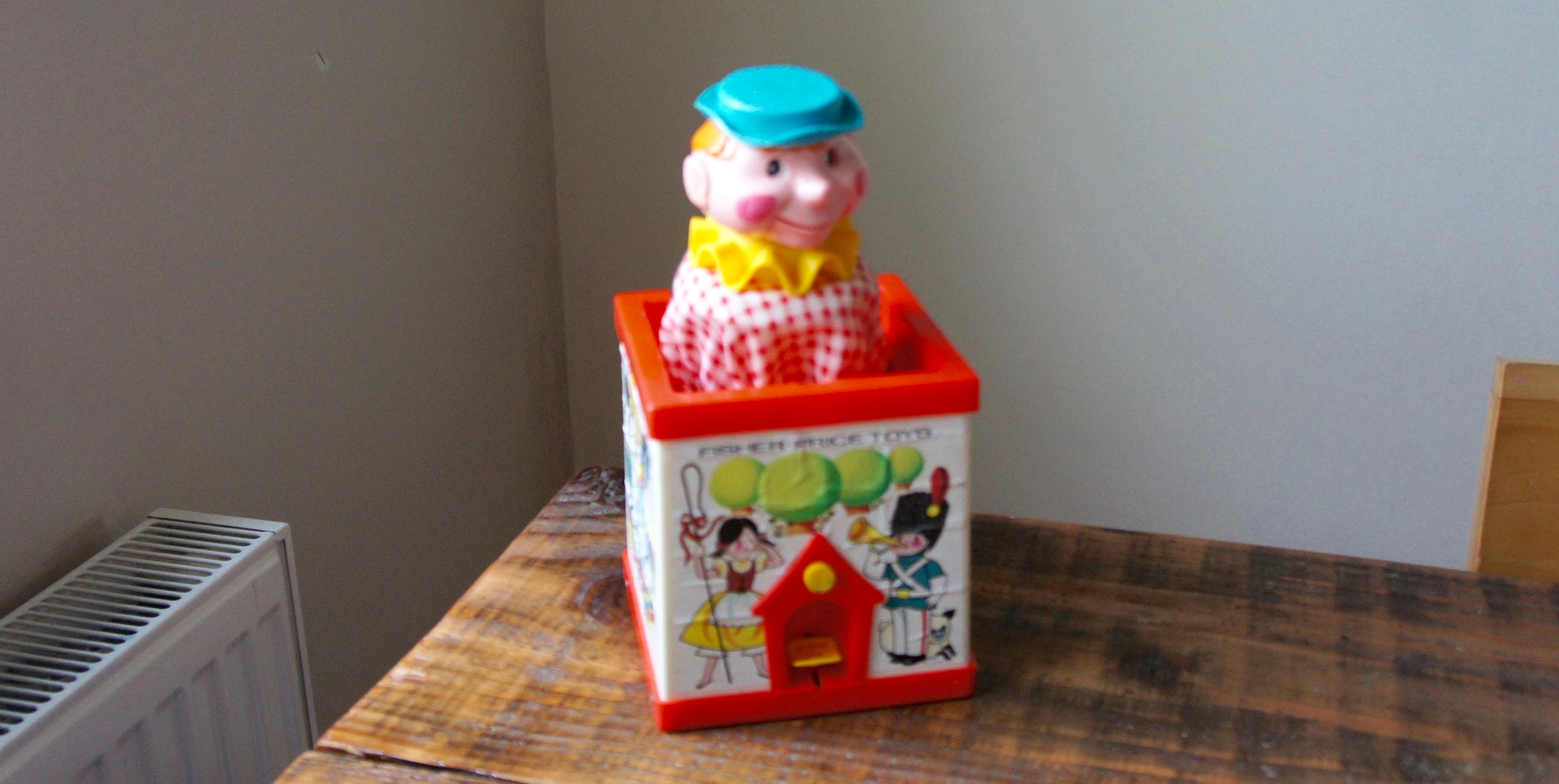 1970 fisher price jack in the box puppet