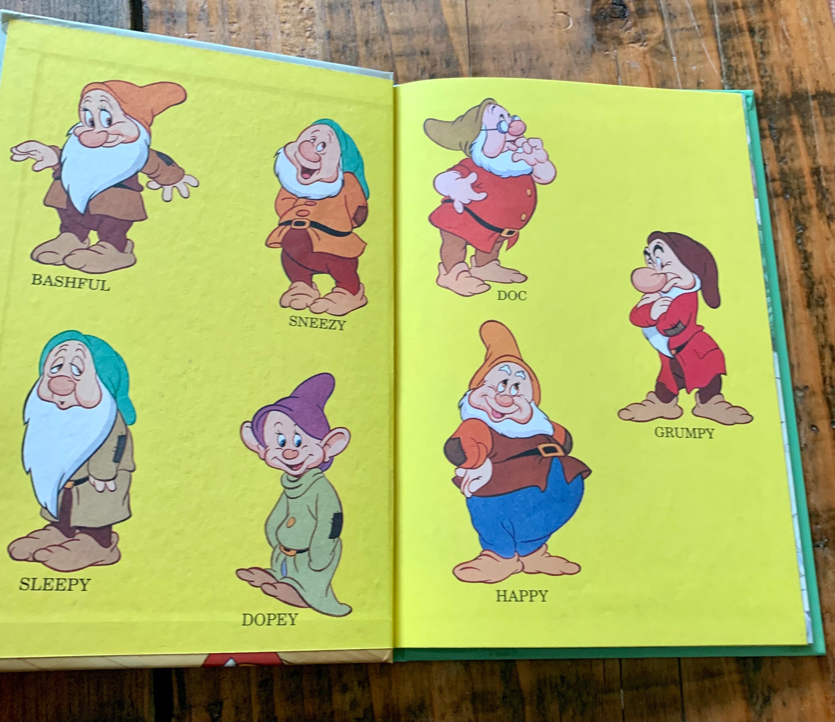 Walt Disney's Snow White and the Seven Dwarfs 1994 first edition