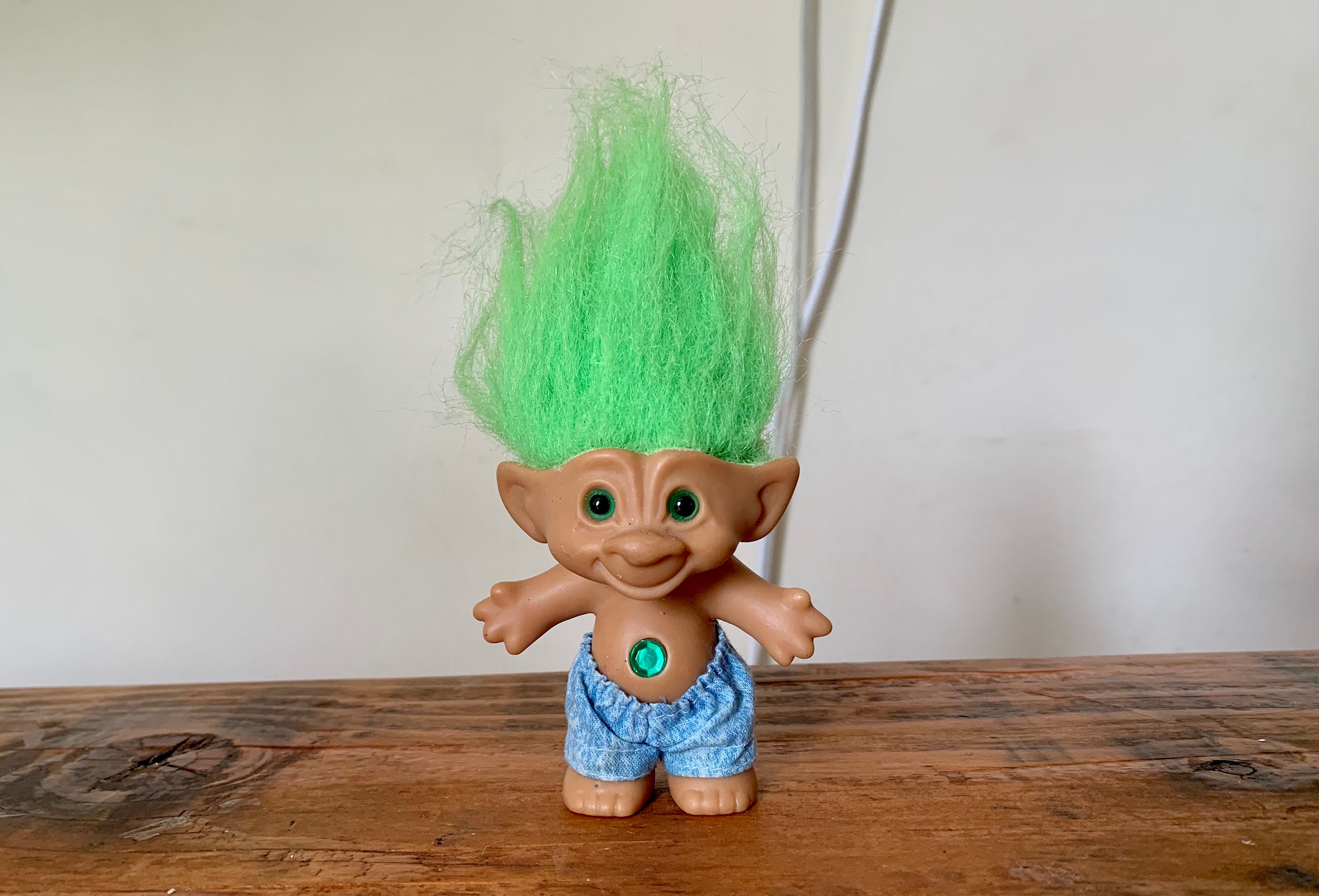 Green hotsell hair troll