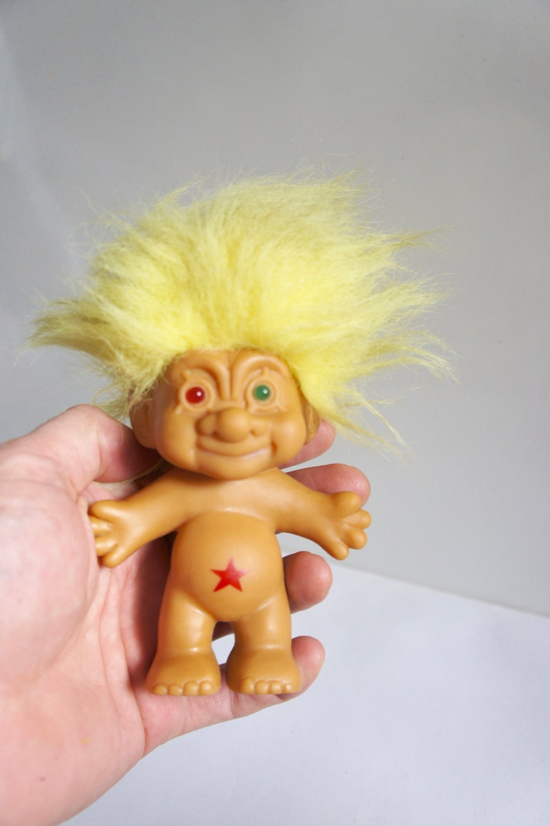 yellow hair troll name