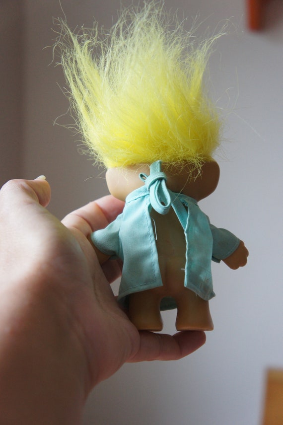 Dolls & Action Figures Dolls Adorable Troll Doll Vintage Russ Yellow
