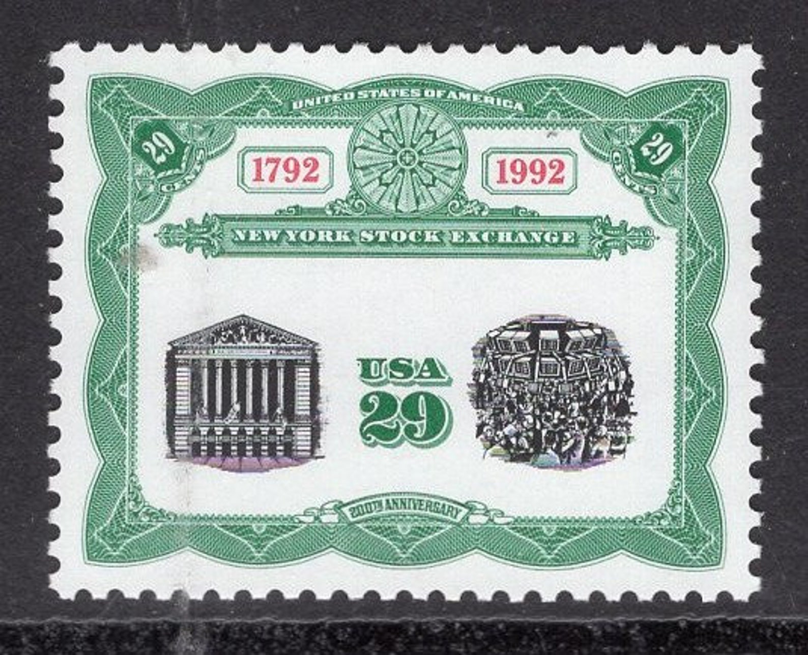 10 NYSE STOCK Exchange Unused Fresh Bright US Postage Stamps Etsy