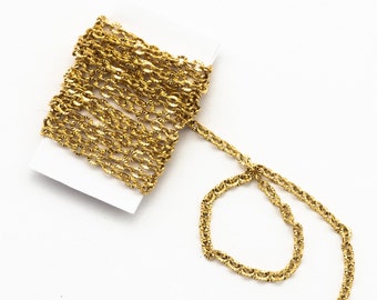 2.5mm Gold 304 Stainless Steel Chain