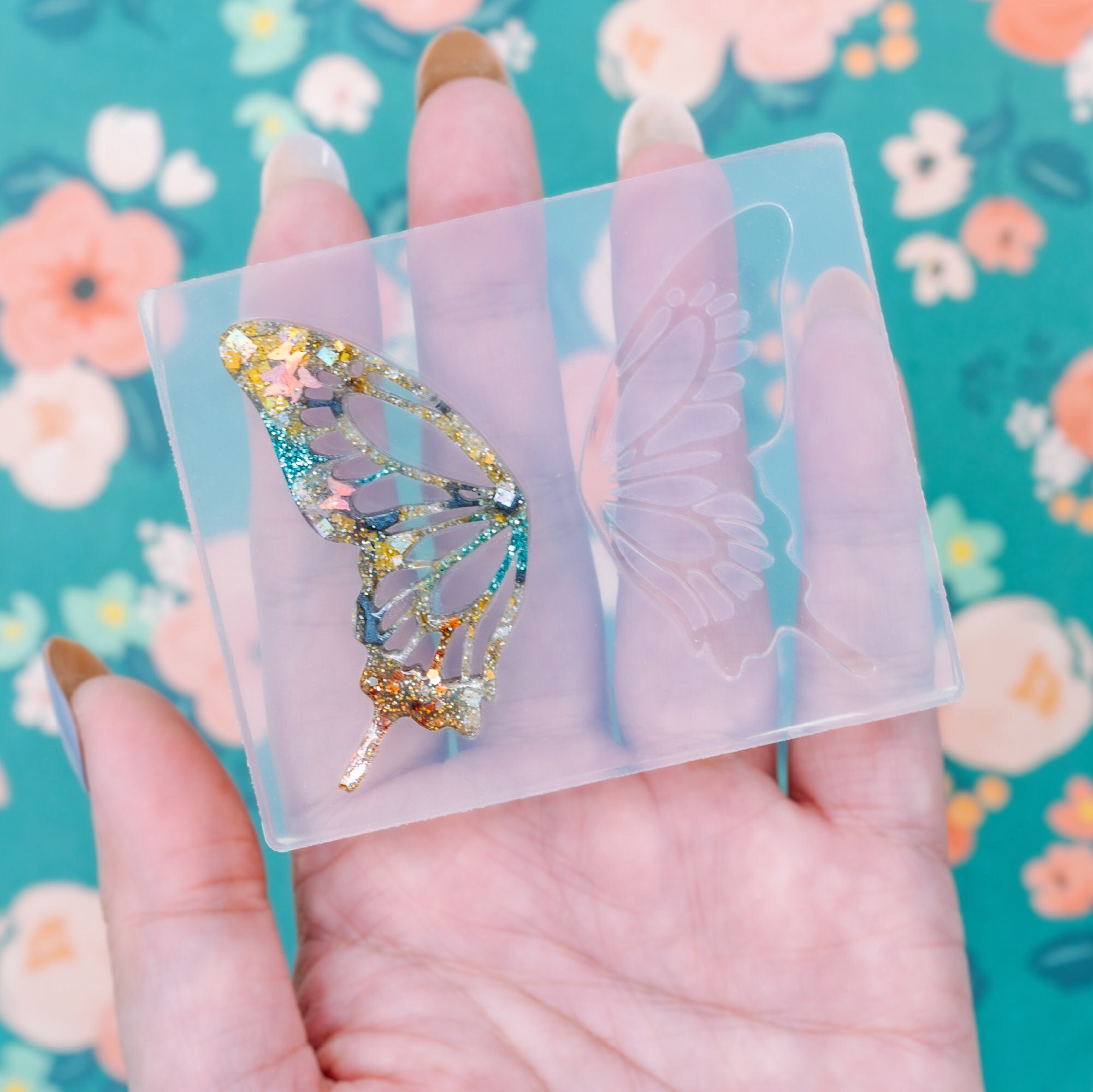 Butterfly Wing Earring Resin Jewelry Mold – Phoenix