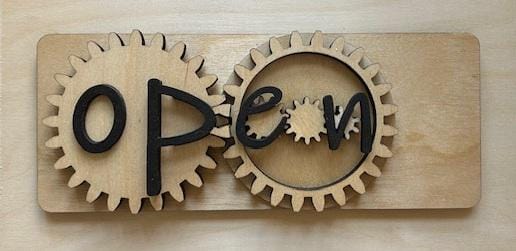 Wooden Open/closed Sign Laser Cutting Files - Etsy