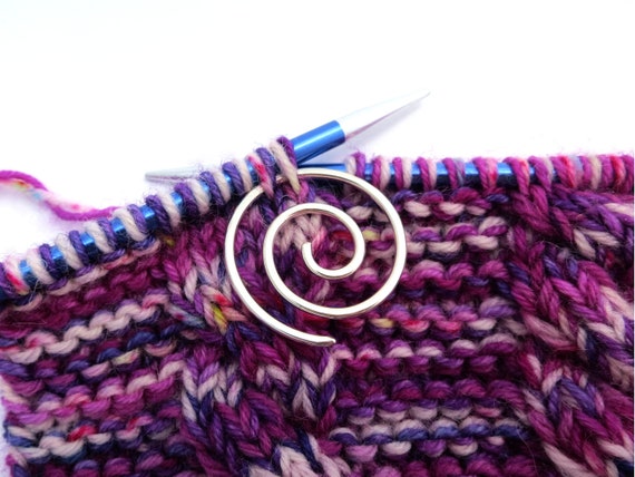 Aiguille à tricoter à câble en spirale, aiguille à câble en