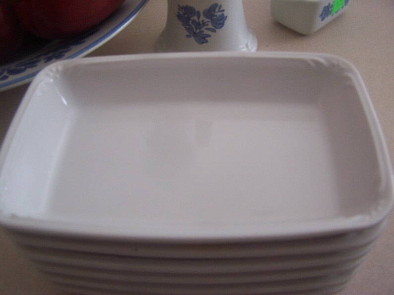 6 Hors d/'Oeuvre Trays Pfaltzgraff Filigree usa
