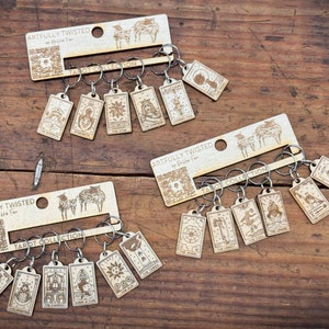 Tarot Card Stitch Marker Sets