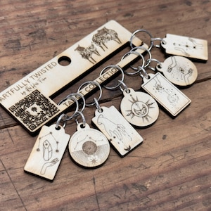 Tarot Stitch Markers