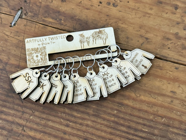 Sweater Stitch Markers Etsy