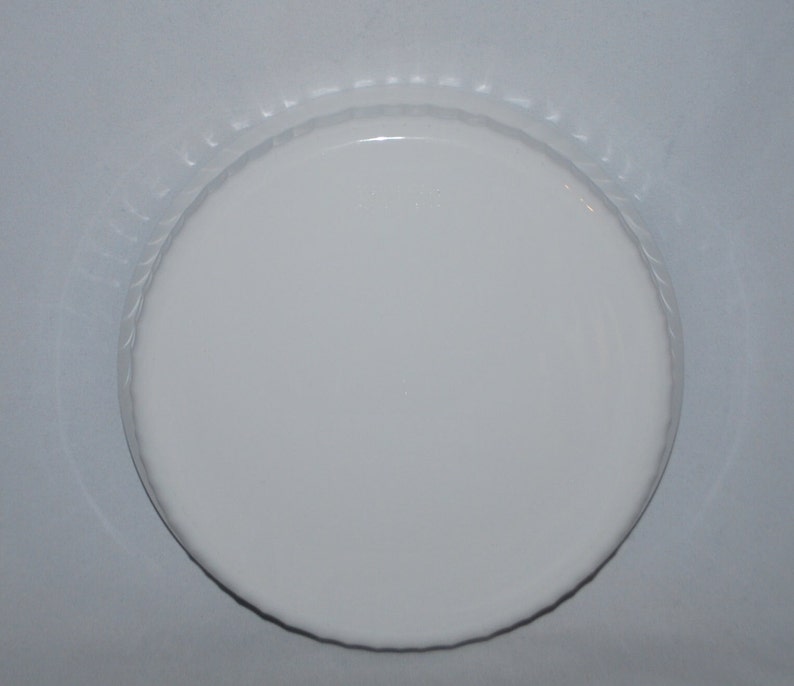 Corning Ware French White F8B Round Casserole Pie/quiche Pan Etsy