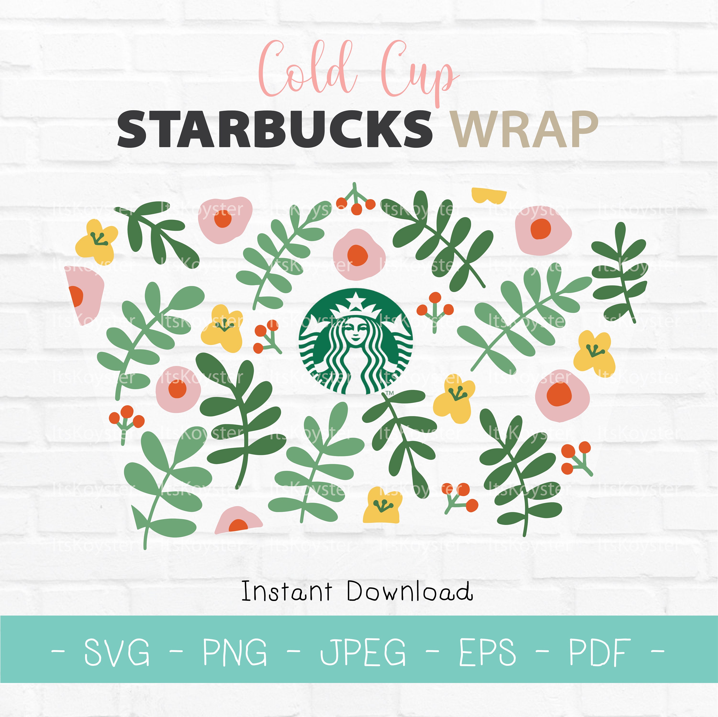 Free Free Flower Svg Starbucks 228 SVG PNG EPS DXF File