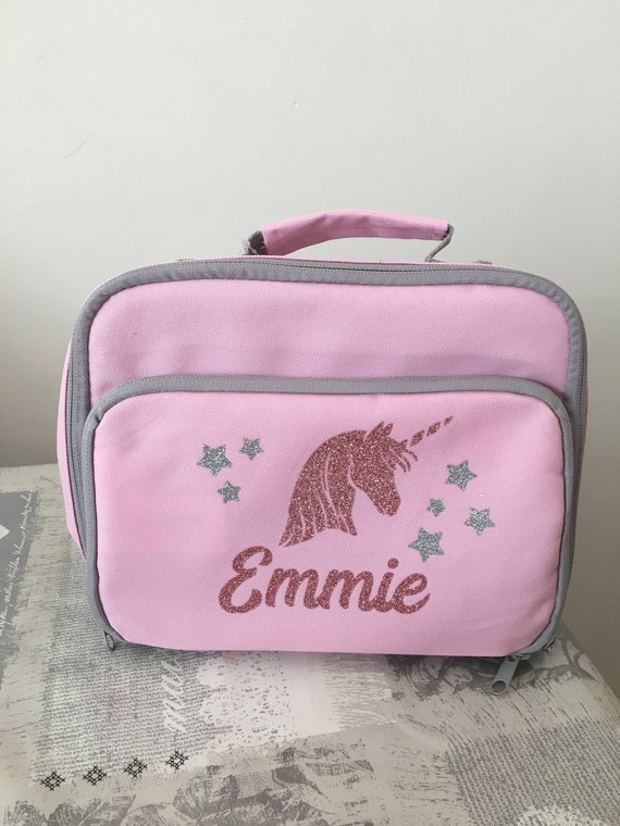 lunch bag rose gold