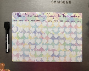 Days to Remember Calendar - Etsy UK