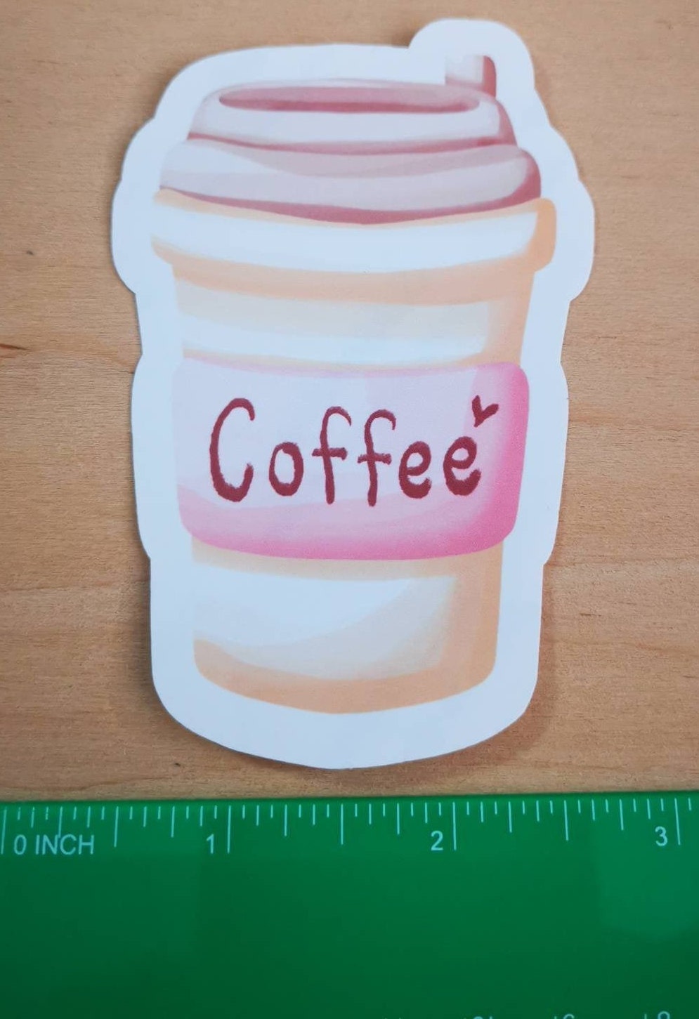 COFFEE CUP STICKERS Large Die Cut Coffee Themed Sticker Set Etsy UK