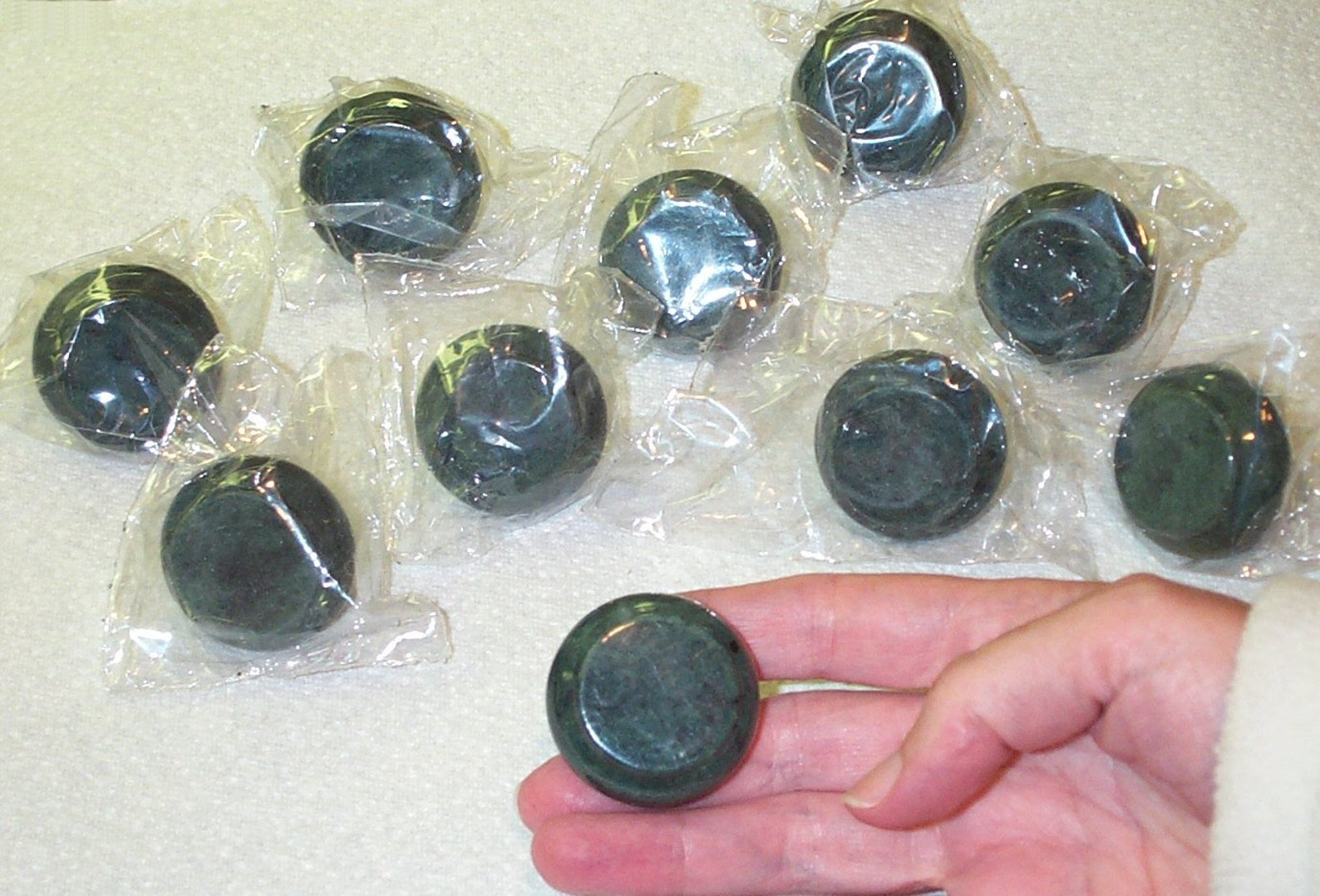 Green Marble Pulls 10 Pulls Etsy