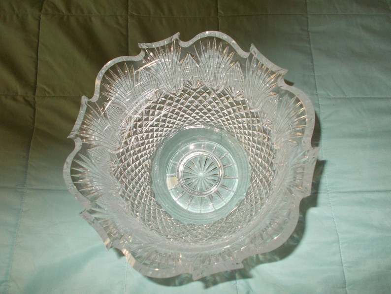 Trifle Crystal Bowl by Waterford Crystal Company Etsy