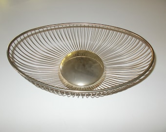 Silverplate Italian Design Table Serving Basket
