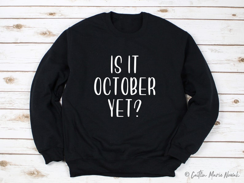 Hocus Pocus Sweater Halloween Sweatshirt Pastel Goth Sweater Is It October Yet Sweatshirt