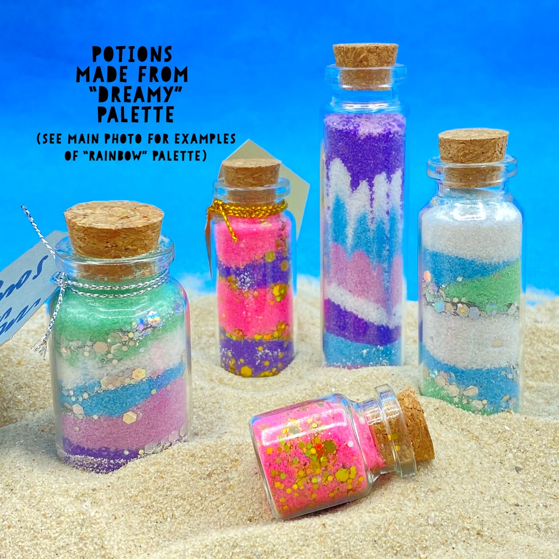 Sand Art Craft Kit for Kids Make a Mini Masterpiece Etsy