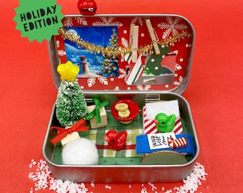 DIY Christmas Duck House Kit | Build a Cozy Home for 3 Tiny Ducks | 40+ Pieces & Instant Snow | Holiday Gift for All Ages | Merry Quackmas!