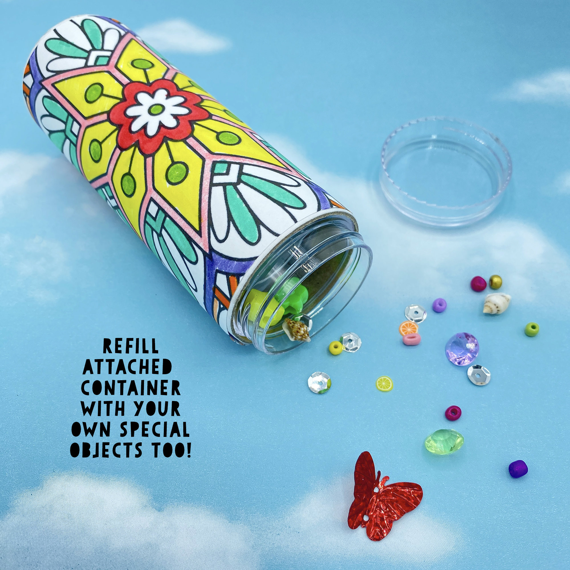 Hemobllo 10 Ensembles Kit Kaleidoscope DIY Garçon Fille