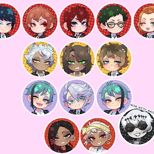 TWST 2.25&quot; Metal Pinback Buttons SET 1
