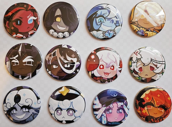 clan queen Random Pins (4 Designs) コンプ Cookie Run Kingdom 2.25