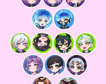 TWST 2.25" Metal Pinback Buttons