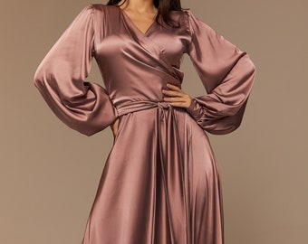 rose gold dress party