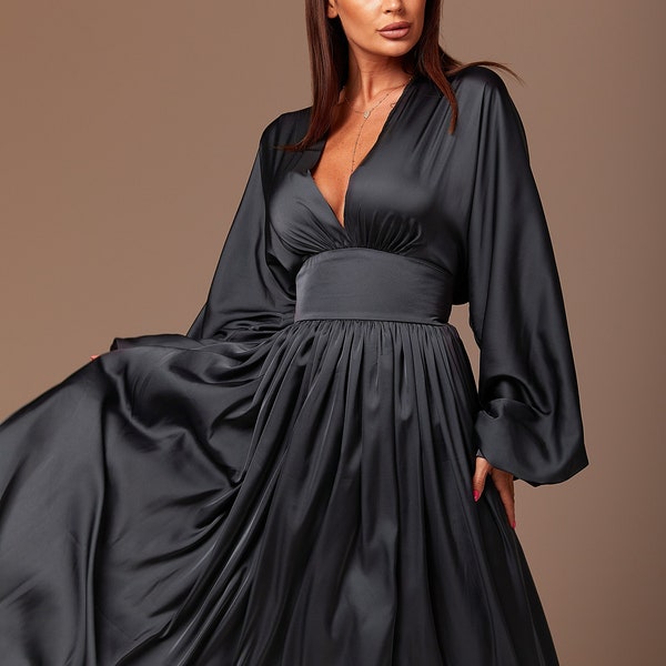 satin prom dress Zapaka Women Green With Slit Mermaid Spaghetti Straps White designer dress Shades Of Green Names Size:US24