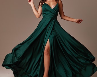 long green formal dress