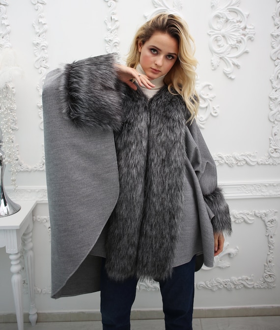 Fashion ponchos women's clearance outerwear